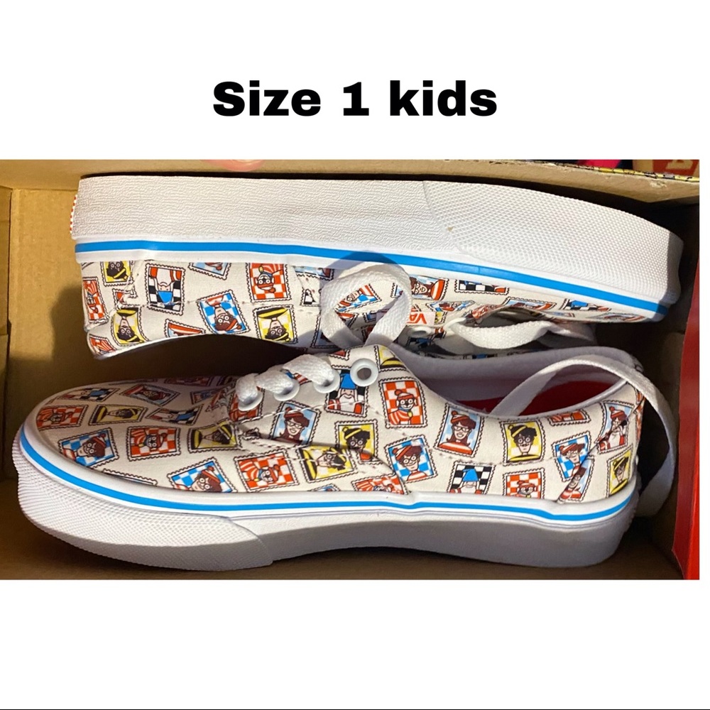 Super cute where’s Waldo vans